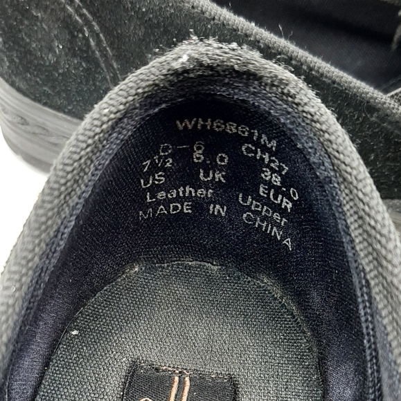 American Keds Classic Women's Black Suede Slip On Shoes 7.5 Casusal Shoe - Picture 6 of 7